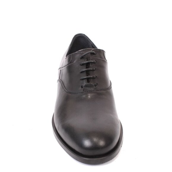 Giovanni Conti 3581 Black Leather Classic Lace-Up Dress Shoes - Picture 7 of 8